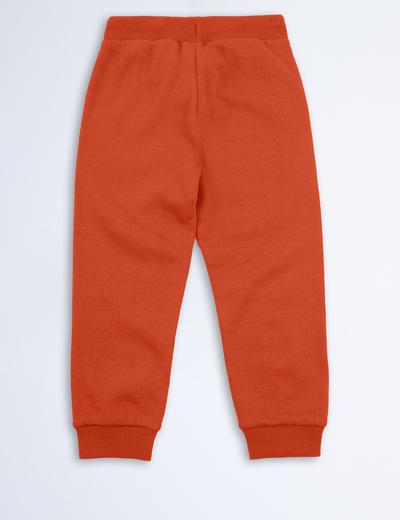 Pomarańczowe spodnie dresowe dla dziecka - unisex - Limited Edition