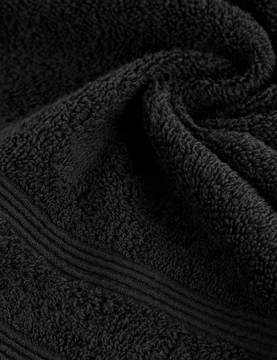 Ręcznik Aline 50x90 cm - czarny