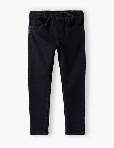 Spodnie chłopięce jeansowe- czarne