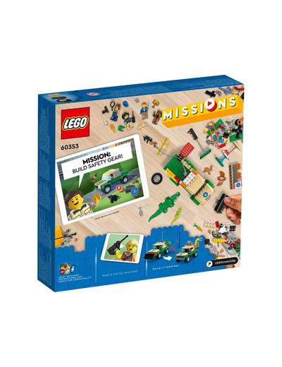 LEGO City - Misje ratowania dzikich zwierząt 60353 - 246 emenetów, wiek 6+