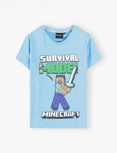 Bawełniana koszulka z krótkim rękawem Minecraft