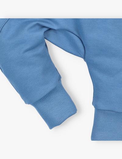 Spodnie dresowe z bawełny organicznej dla chłopca
