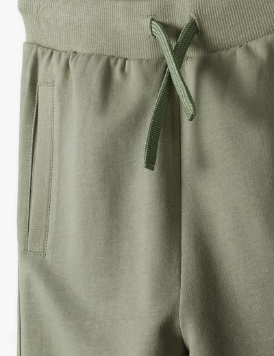 Zielone spodnie dresowe z kieszeniami - Lincoln&Sharks