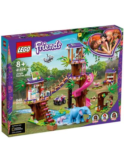 Lego Friends - Baza ratownicza - 648 elementy wiek 8+