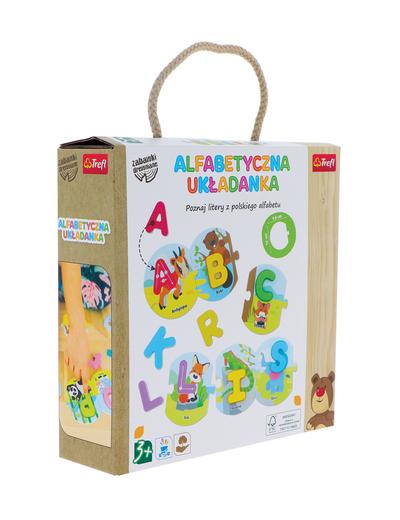 Zabawka drewniana - Alfabetyczna układanka