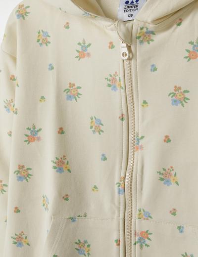 Bluza dresowa w drobne kwiatki - Limited Edition