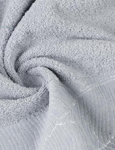Ręcznik metalic (04) 50x90 cm popielaty