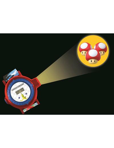 Cyfrowy zegarek projekcyjny Mario Kart z 20 obrazami do wyświetlenia