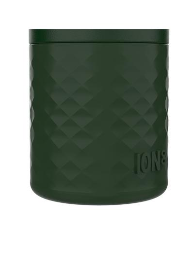 Butelka na wodę ION8 Double Wall Travel Mug Dark Green 360ml - zielona