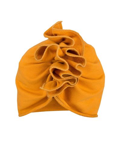 Bawełniany turban czapka - miodowa