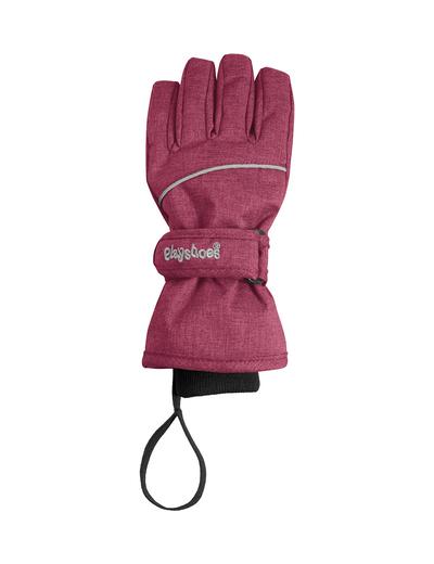 Rękawiczki zimowe  dla dziewczynki bordowe