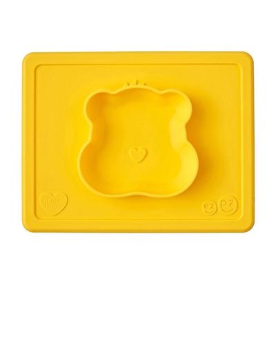 Silikonowa miseczka z podkładką 2w1 Care Bears™ Bowl Funshine Bear żółta