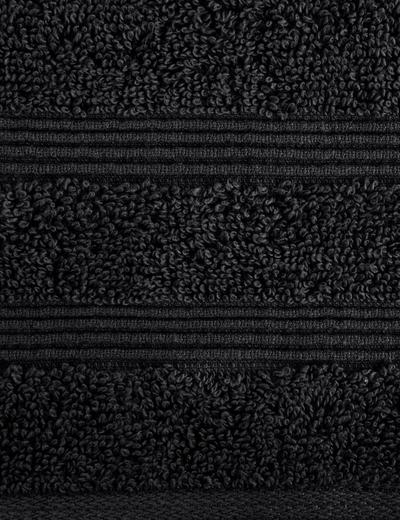 Ręcznik Aline 70x140 cm - czarny
