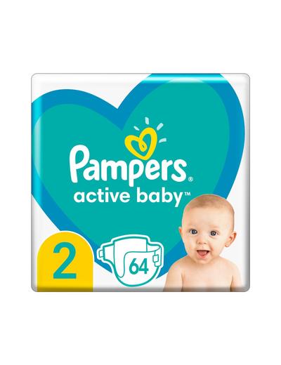 Pampers Active Baby, rozmiar 2, 64 pieluszki, 4-8kg