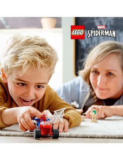 LEGO Super Heroes - Pojedynek Spider-Mana z Sandmanem - 45 el