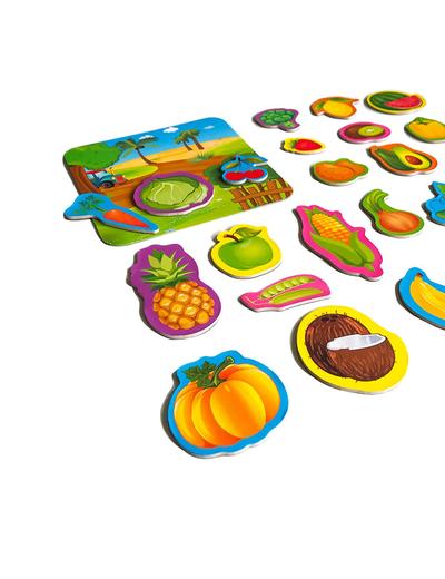 Puzzle dziecięce   Vegetables and fruits