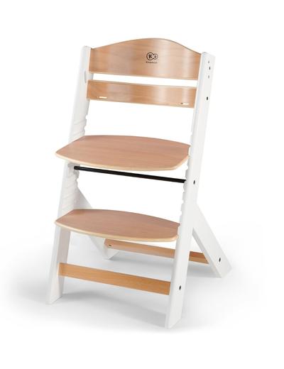 Krzesełko do karmienia ENOCK drewniane białe nogi Kinderkraft