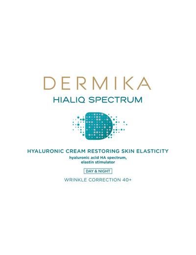 DERMIKA Hialiq Spectrum Krem uelastyczniający 40+  na dzień i na noc - 50 ml