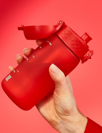 Butelka na wodę ION8 BPA Free Red 350ml - czerwona
