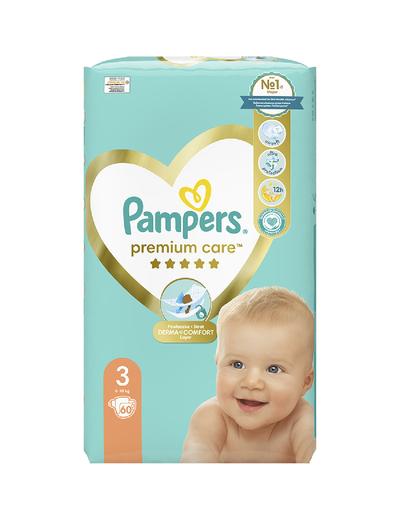Pampers Premium Care, Rozmiar 3, 60 pieluszek 6-10kg