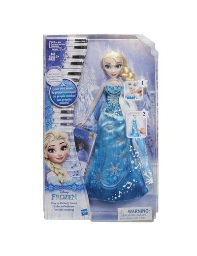 Lalka Elsa w Muzycznej sukni