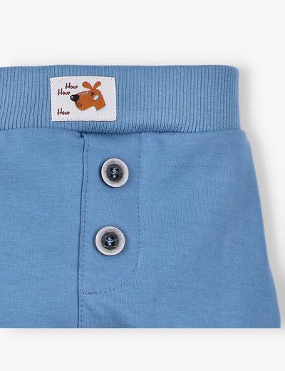 Spodnie dresowe z bawełny organicznej dla chłopca