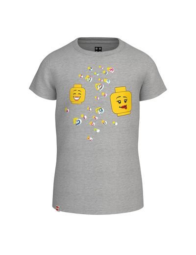 Koszulka LEGO® z nadrukiem minifigurek i serc