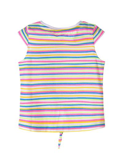 Koszulka dziewczęca w kolorowe paski