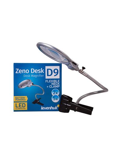 Levenhuk Zeno Desk D9 - przyrząd optyczny  - srebrna