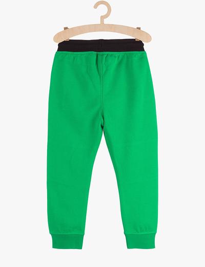 Dresowe spodnie dla chłopca- zielone