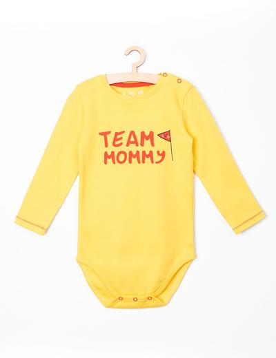 Body niemowlęce z napisem "Team Mommy"