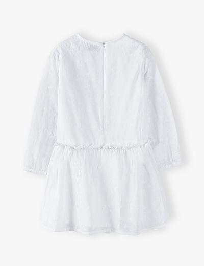 Elegancka biała sukienka dla dziewczynki