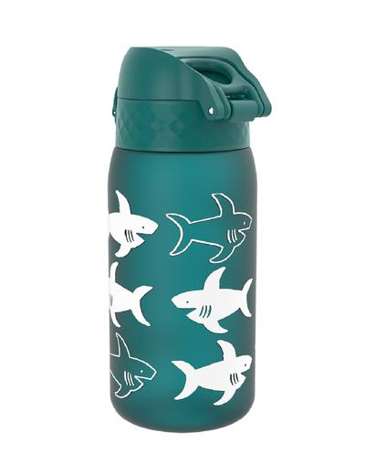 Butelka, bidon na wodę ION8 BPA Free Sharks zielony 400ml