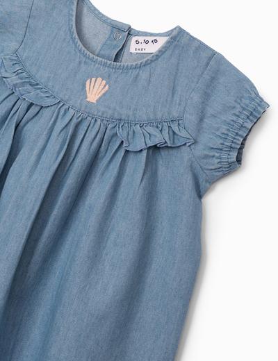 Sukienka niemowlęca - niebieska