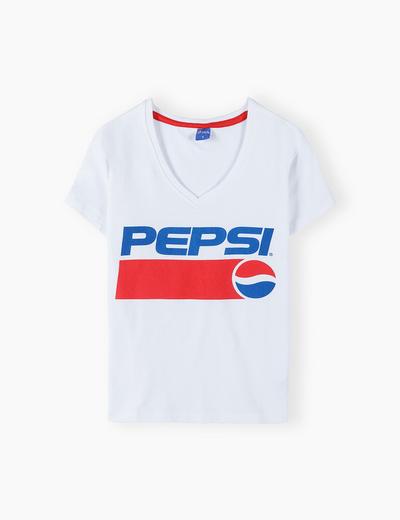 T-shirt damski PEPSI - biały