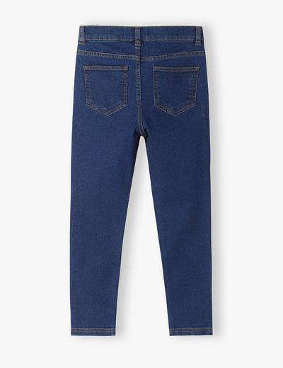 Spodnie jeansowe dla dziewczynki - granatowe