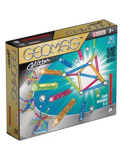 Geomag - klocki magnetyczne -Glitter 30 elementy wiek 3+