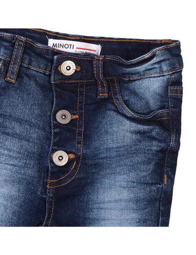 Spodnie dziewczęce jeansowe granatowe