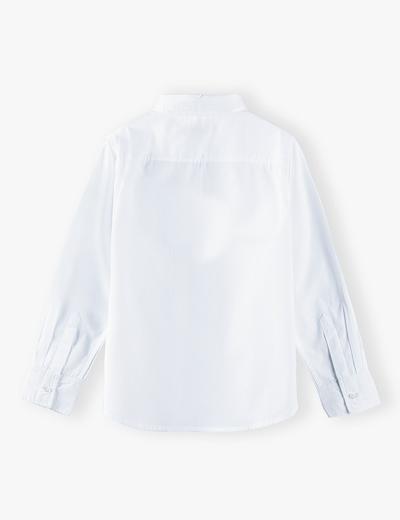 Koszula chłopięca biała z długim rękawem-ubrania na specjalne okazje
