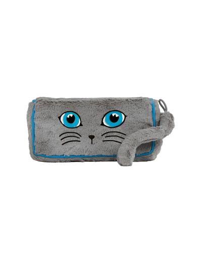 Piórnik dla dziecka- pluszowy kot