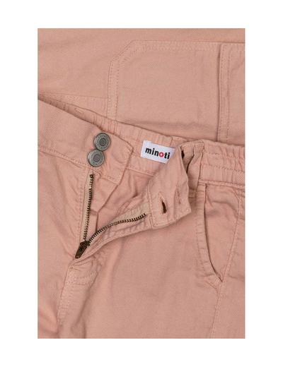 Brzoskwiniowe spodnie typu bojówki dla niemowlaka