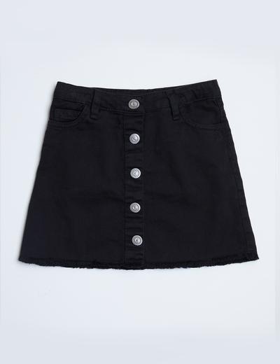 Czarna jeansowa spódnica dla małej dziewczynki - Limited Edition