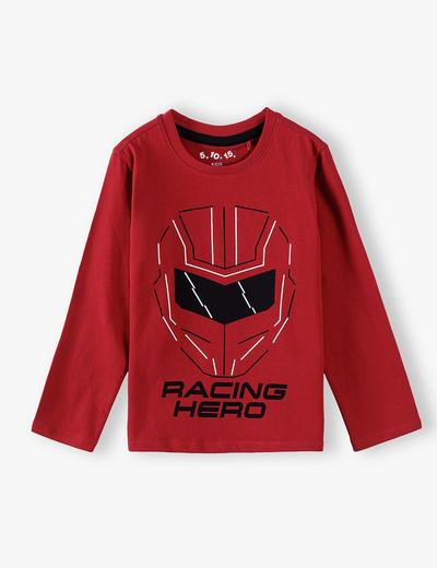 Bluzka chłopięca czerwona - Racing Hero