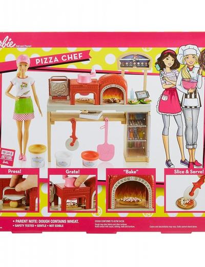 Barbie Pizzeria zestaw + lalka