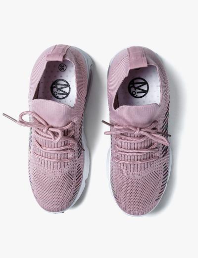 Buty damskie sportowe różowe