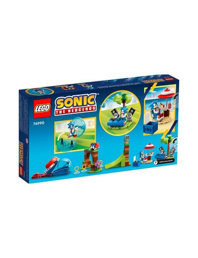 Klocki LEGO Sonic 76990 Wyzwanie z pędzącą kulą - 292 elementy, wiek 6 +