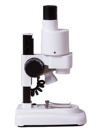 Mikroskop dwuokularowy Levenhuk 1ST - biały