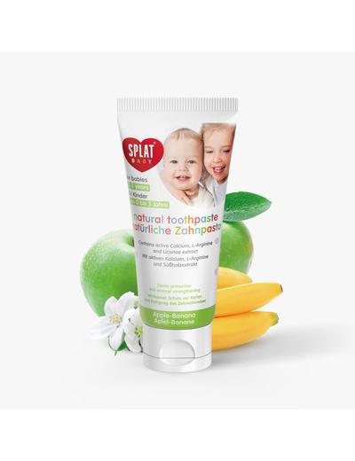 Pasta do zębów dla niemowląt SPLAT BABY 0-3 lat Apple-Banana - 40 ml