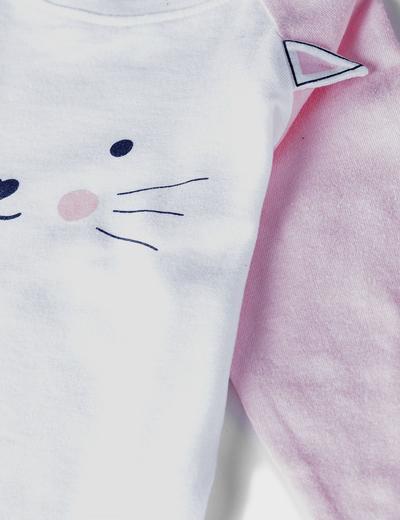 Piżama bawełniana w koty