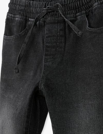 Spodnie chłopięce jeansowe czarne